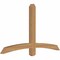 Ekena Millwork Bellingham Timber Gable Bracket, Western Red Cedar, 60"W x 35"H x 3 1/2"D x 3 1/2"F, 14/12 Pitch GBW060X35X0404BEL00SWR - alternate 5
